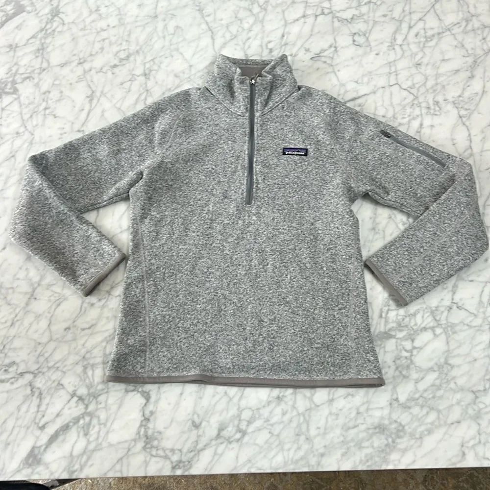 Patagonia Women's Better Sweater 1/4 Zip Pullover Sz M
